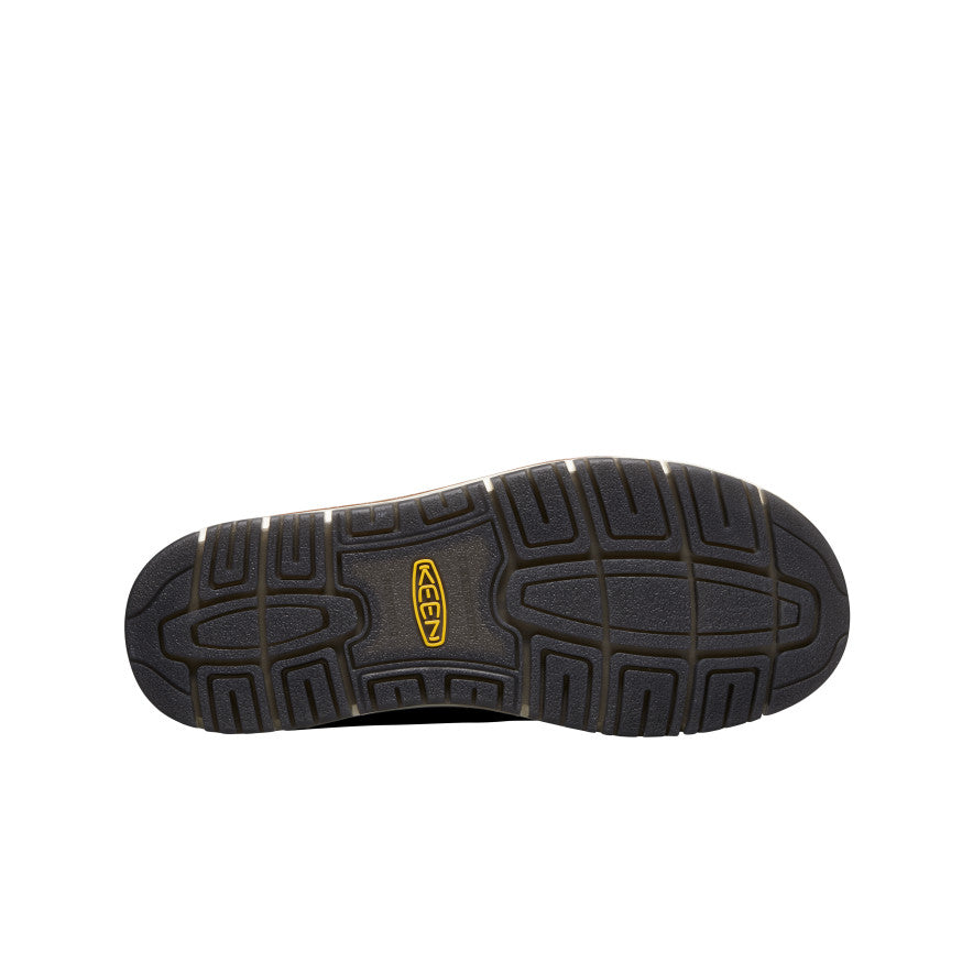 Keen Men's San Jose 6" Boot (Aluminum Toe) | Black/Caramel Cafe