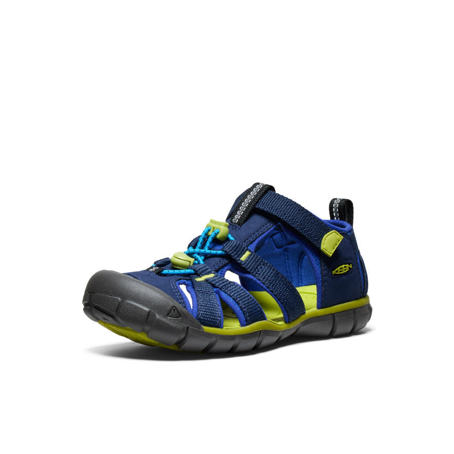 Keen Big Kids' Seacamp II CNX | Naval Academy/Chartreuse
