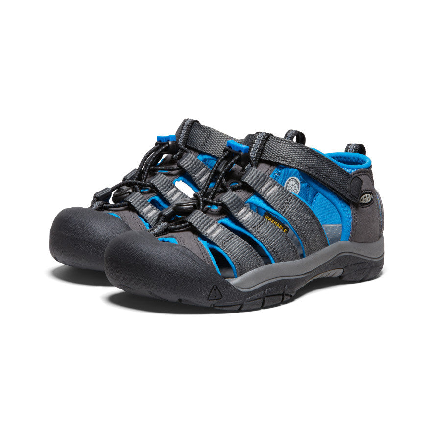 Keen Big Kids' Newport H2 | Magnet/Brilliant Blue