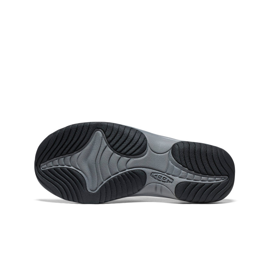 Keen Men's Kona Leather Flip-Flop | Steel Grey/Black