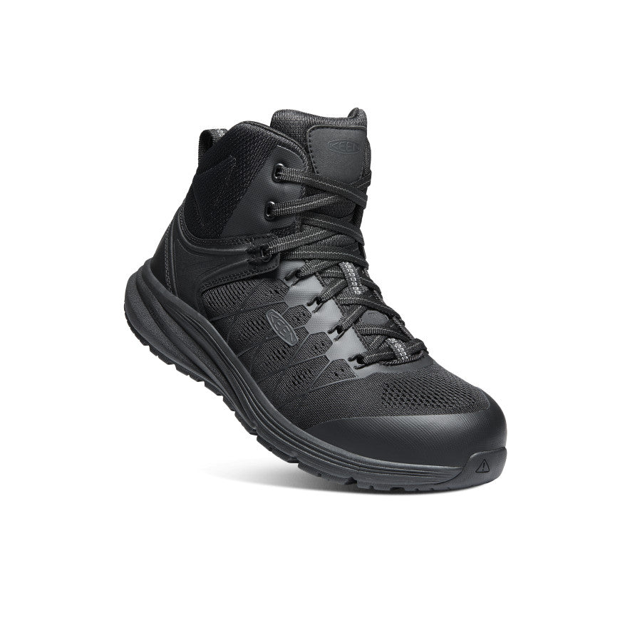 Keen Men's Vista Energy Mid (Carbon Toe) | Black/Raven