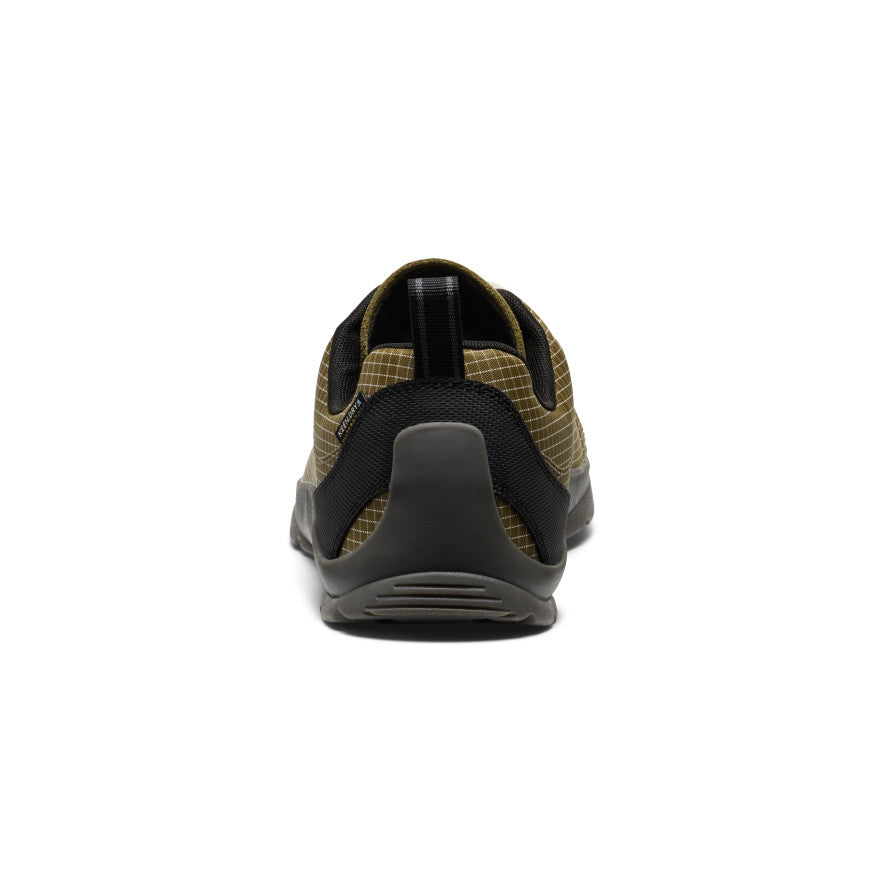 Keen Men's Jasper Nylon Waterproof Sneaker | Martini Olive/Martini Olive