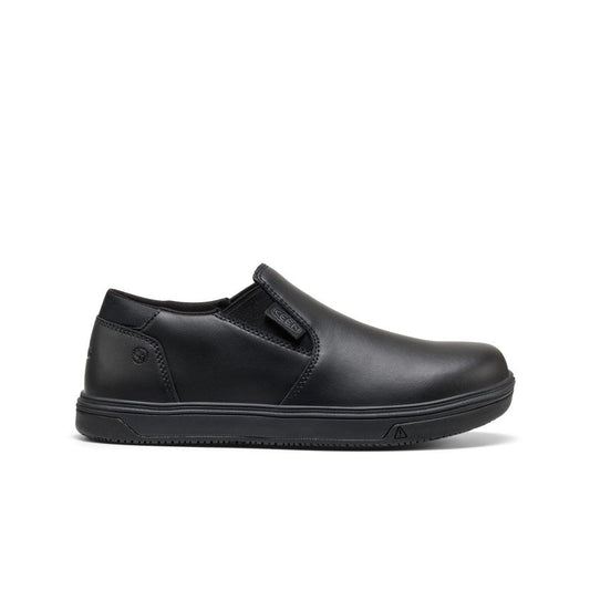 Keen Men's Kenton Shift WTX Work Shoe (Soft Toe) | Black/Black