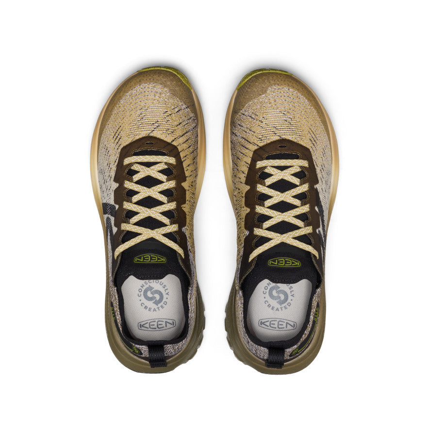 Keen Men's Seek Trail Running Shoe | Dark Olive/Khaki