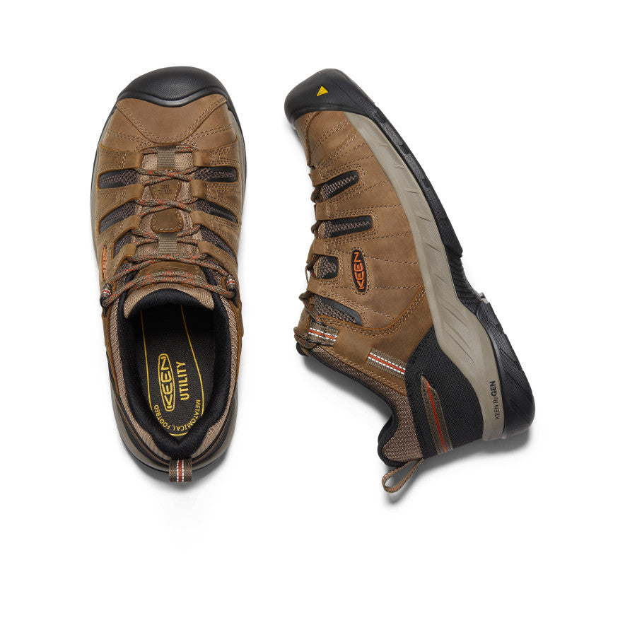 Keen Men's Flint II (Steel Toe) | Shitake/Rust