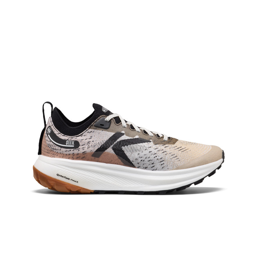 Keen Men's Seek Trail Running Shoe | Safari/Black