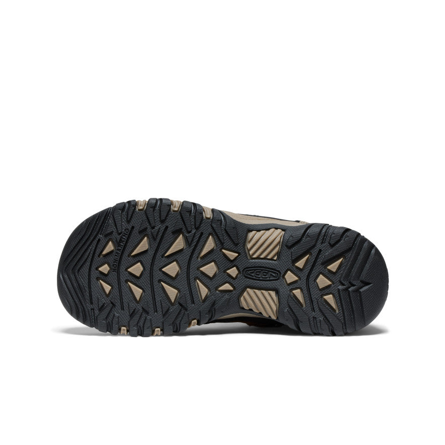 Keen Big Kids' Targhee IV Waterproof Hiking Boot | Bison/Brindle