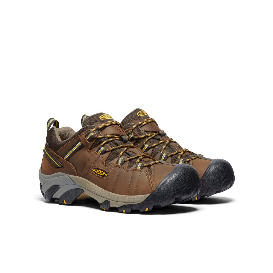 Keen Men's Targhee II Waterproof | Cascade Brown/Golden Yellow