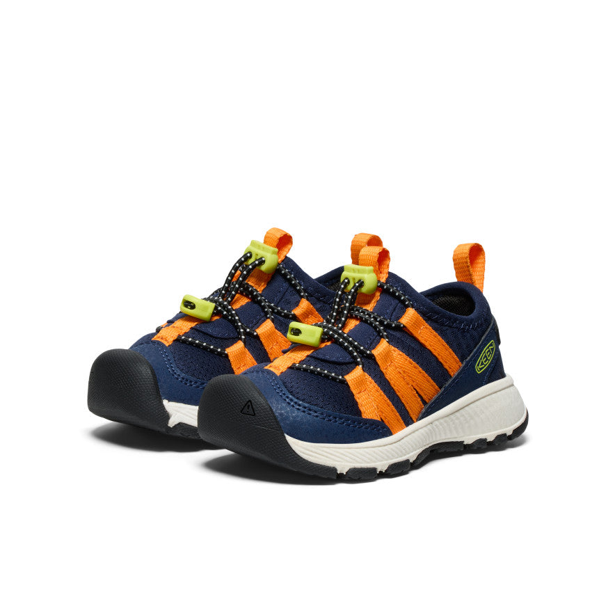 Keen Toddlers' Motozoa Sneaker | Naval Academy/Bright Marigold