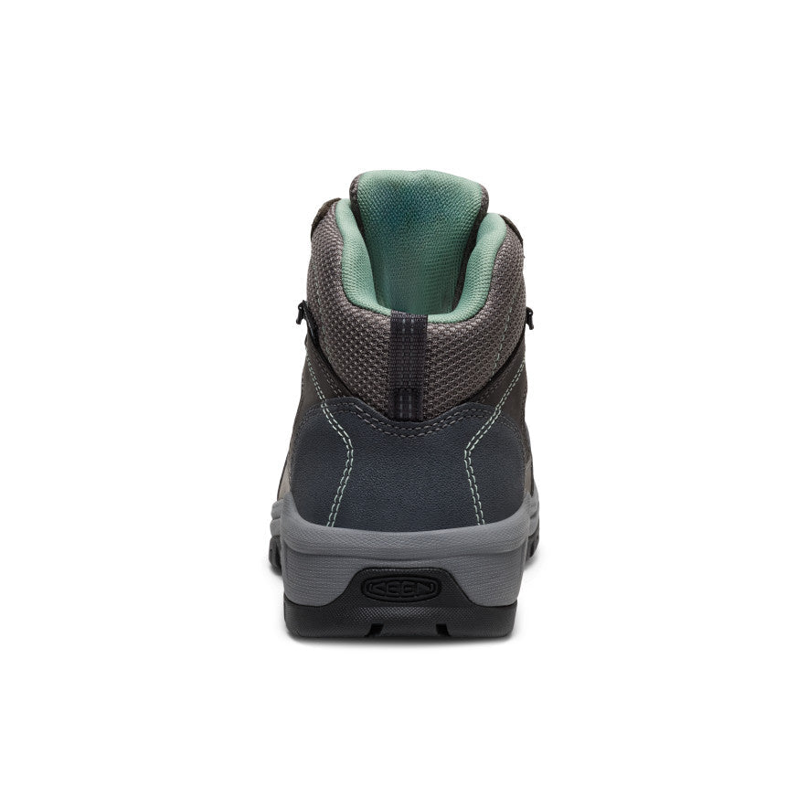 Keen Women's Skokie Waterproof Work Boot (Carbon Toe) | Magnet/Black