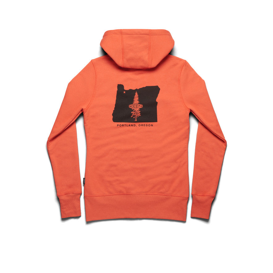 Keen Women's PNW Hoodie | Burnt Ochre