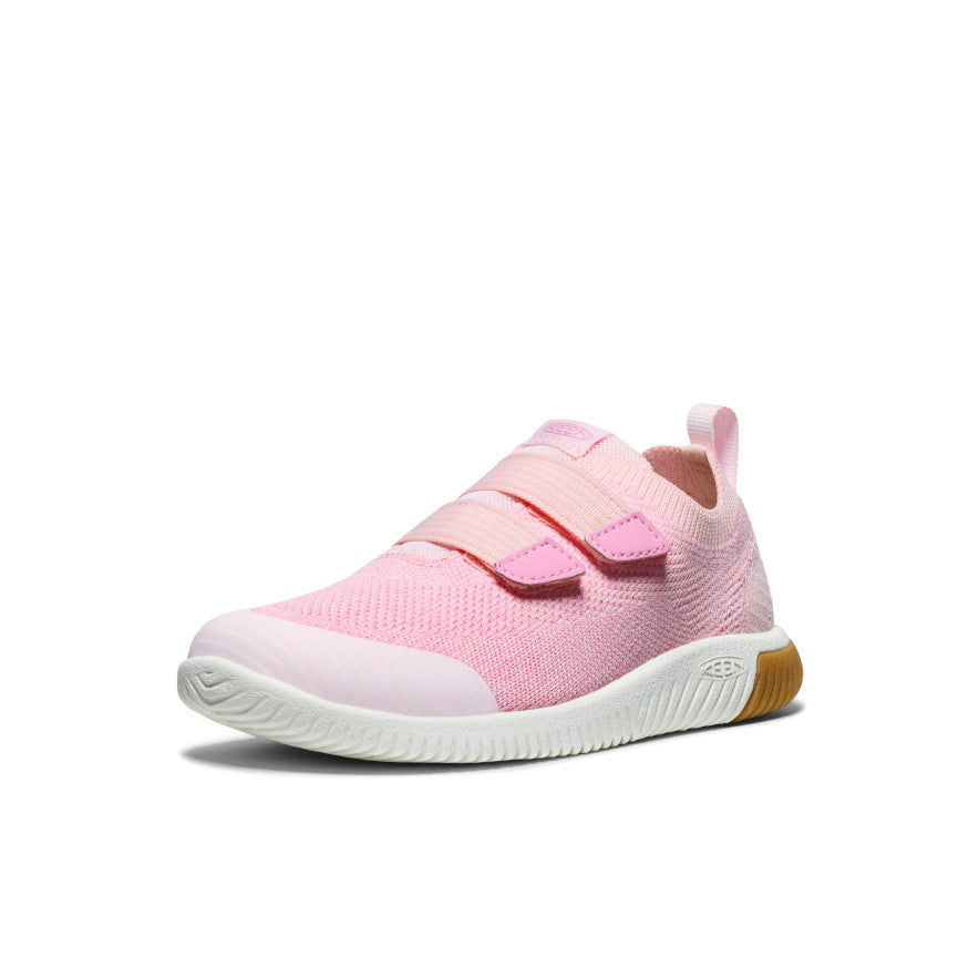 Keen Big Kids' KNX Knit Double Strap | Giggle Pink/Moonlite Mauve
