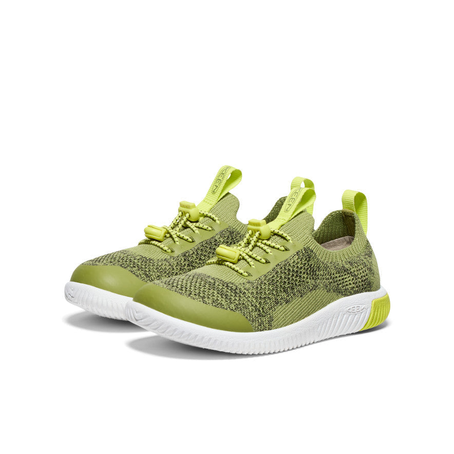 Keen Little Kids' KNX Knit Sneaker | Iguana/Evening Primrose