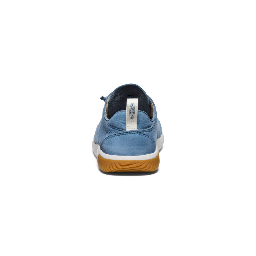 Keen Big Kids' KNX Leather Sneaker | Coronet Blue/Vapor