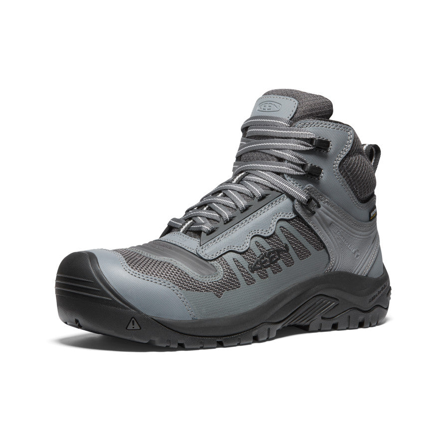 Keen Men's Reno Mid Waterproof (Carbon Toe) | Magnet/Black