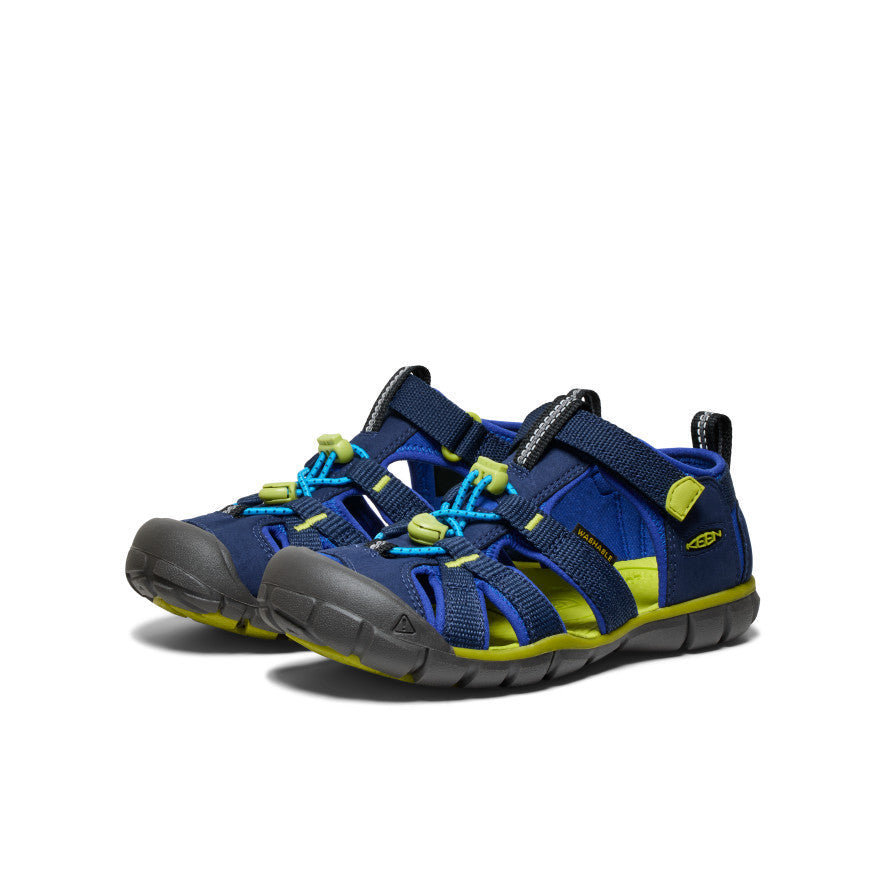 Keen Big Kids' Seacamp II CNX | Naval Academy/Chartreuse