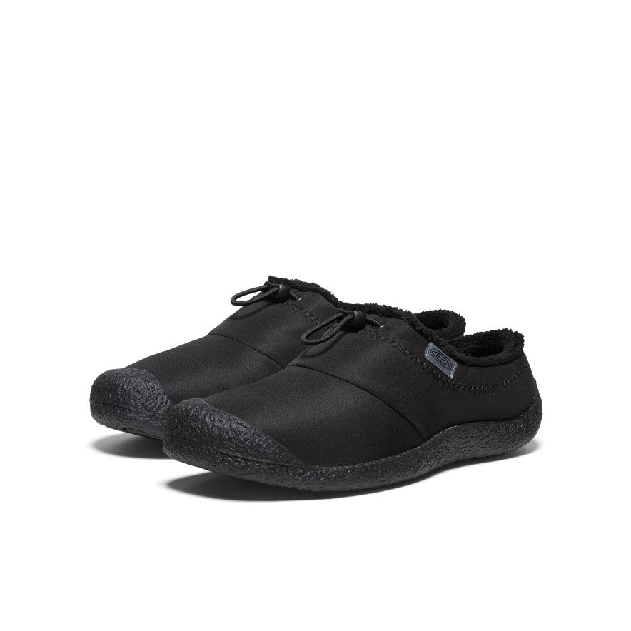 Keen Women's Howser III Slide | Black Smooth Nylon