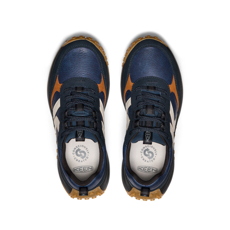 Keen Women's KS86 Leather Sneaker | Sky Captain/Birch