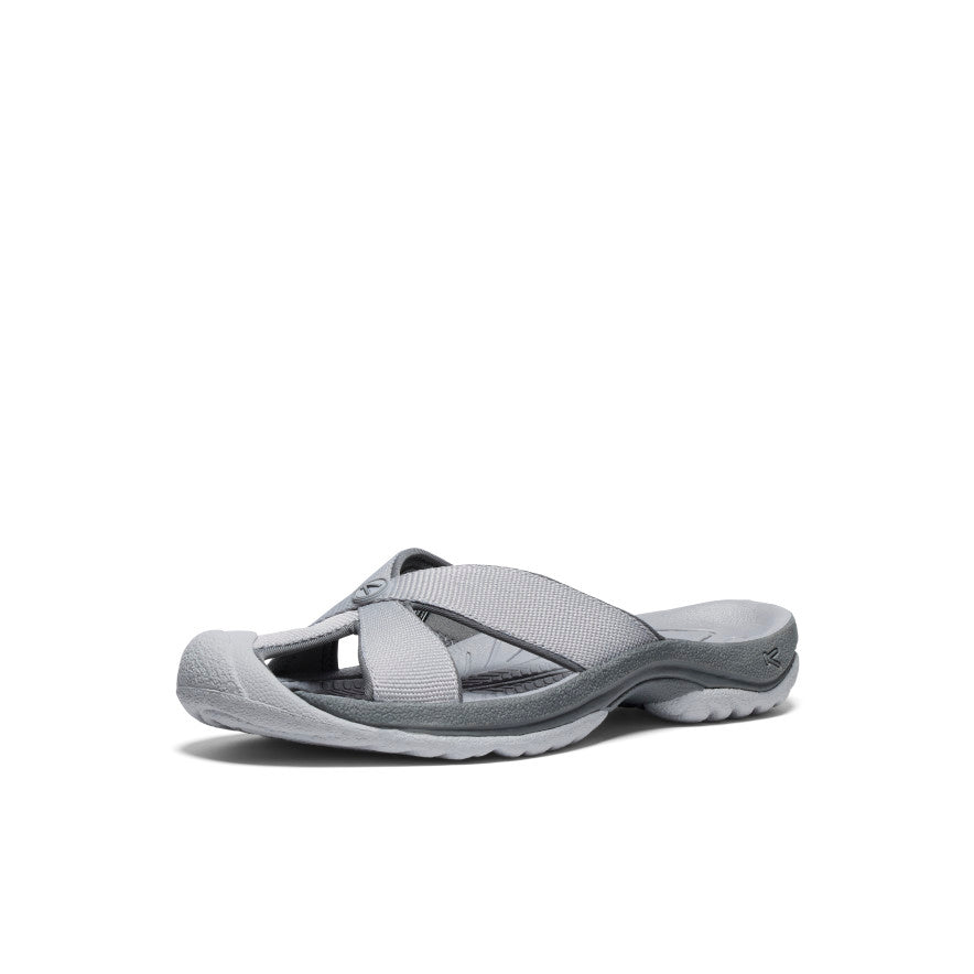 Keen Women's Bali Slide Sandal | Alloy/Steel Grey