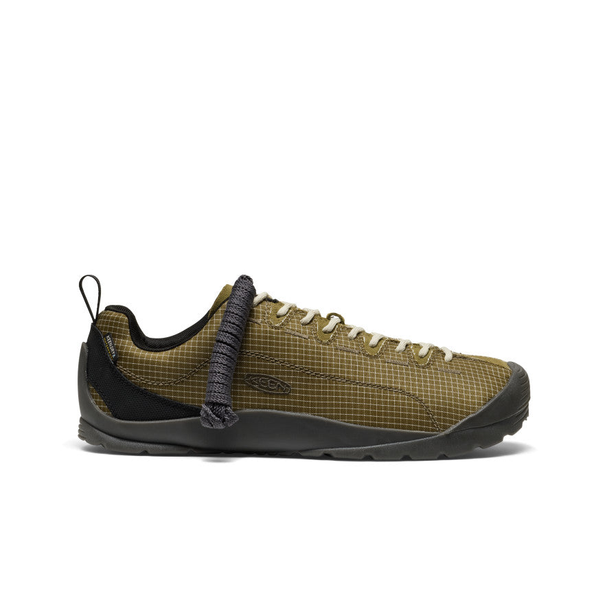 Keen Men's Jasper Nylon Waterproof Sneaker | Martini Olive/Martini Olive