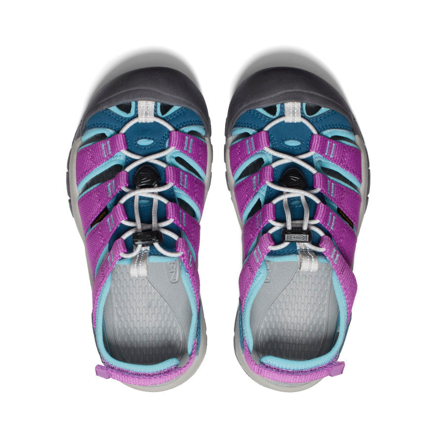 Keen Big Kids' Newport Boundless Sandal | Legion Blue/Willowherb