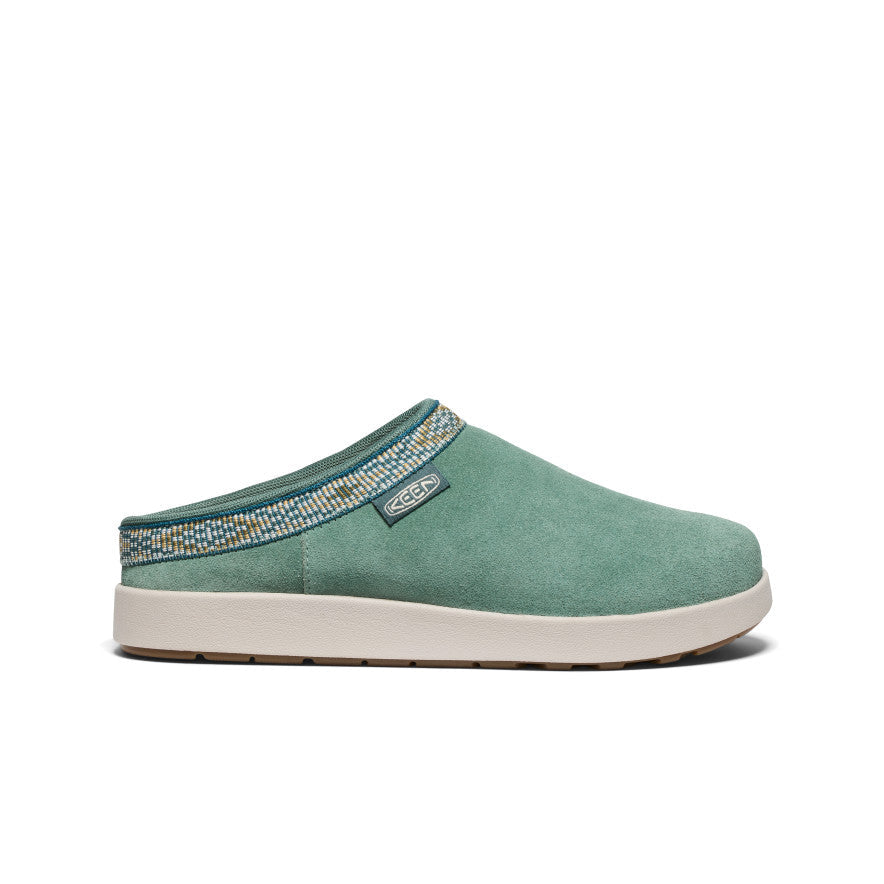 Keen Women's Elle Suede Mule | Dark Forest/Birch