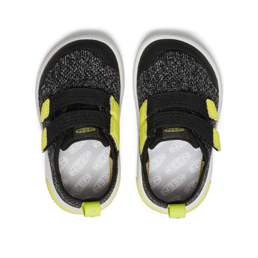 Keen Toddlers' KNX Knit Double Strap | Black/Evening Primrose