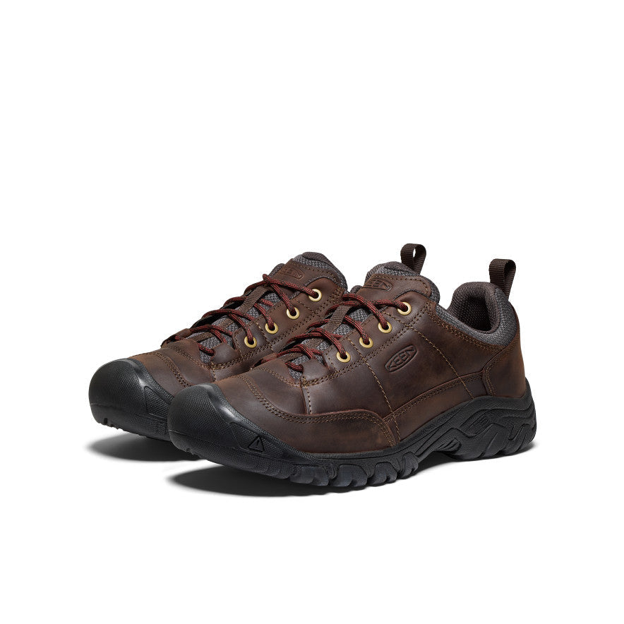 Keen Men's Targhee III Oxford Shoe | Dark Earth/Mulch