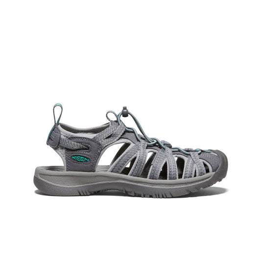 Keen Women's Whisper | Medium Grey/Peacock Green