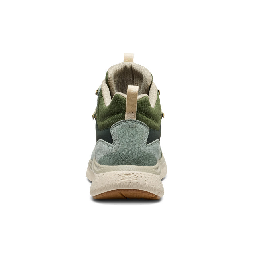 Keen Women's Leiki Waterproof Leather Hiking Boot | Iceberg Green/Bronze Green