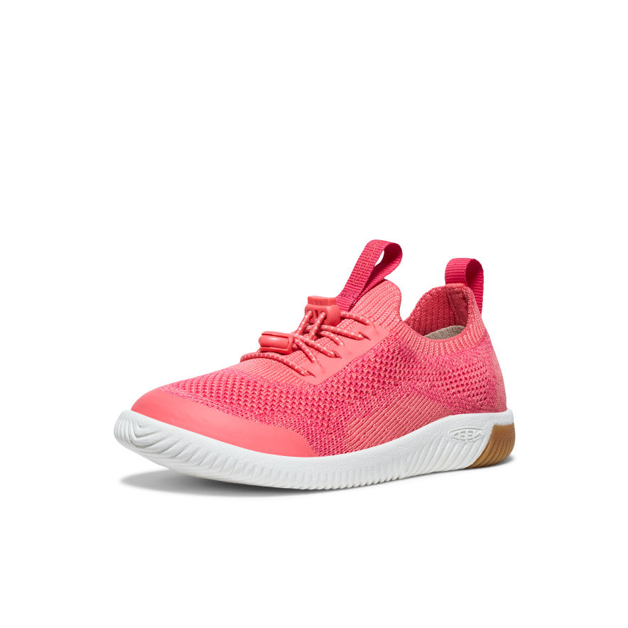 Keen Little Kids' KNX Knit Sneaker | Dubarry/Star White