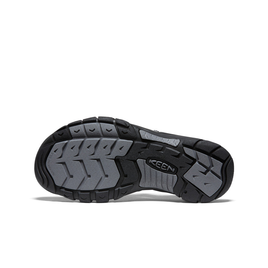 Keen Men's Newport H2 Sandal | Black/Steel Grey