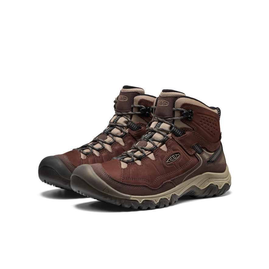 Keen Men's Targhee IV Waterproof Hiking Boot | Java/Brindle