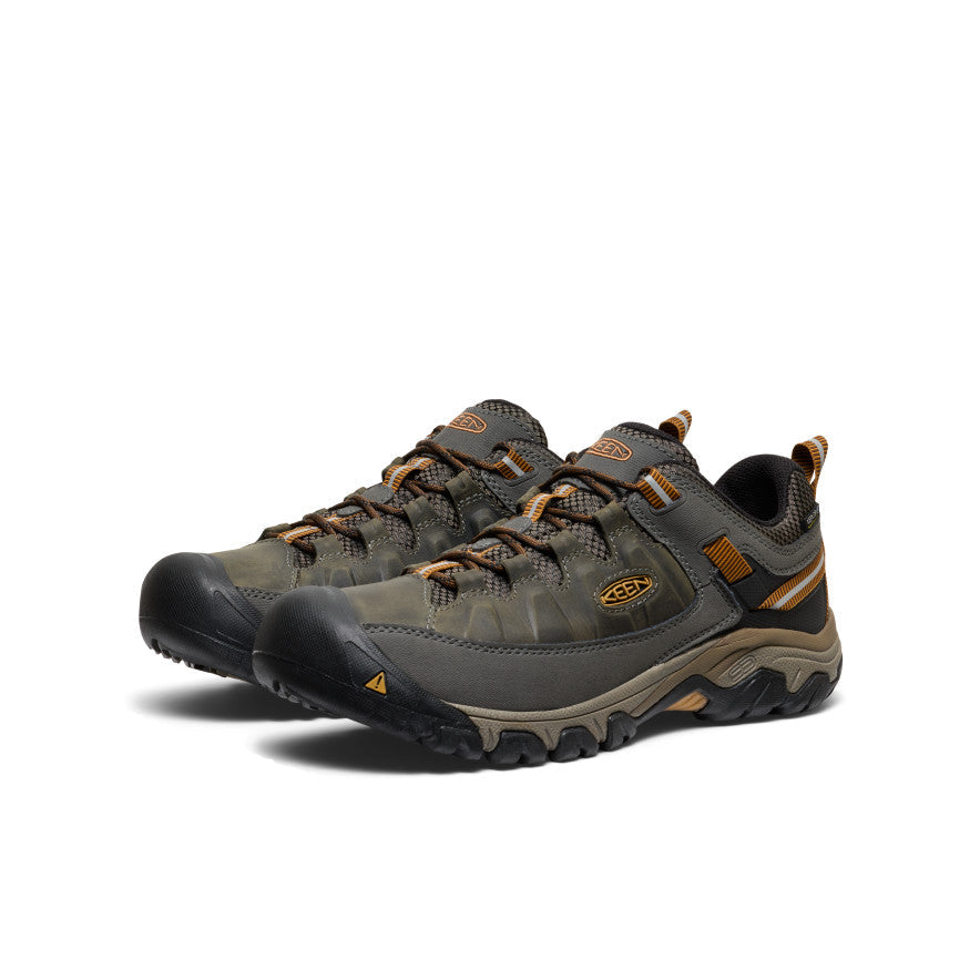 Keen Men's Targhee III Waterproof | Black Olive/Golden Brown