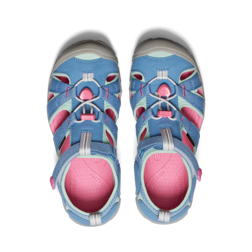 Keen Big Kids' Seacamp II CNX | Coronet Blue/Hot Pink
