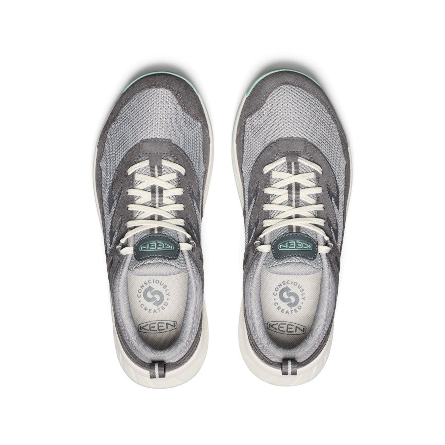 Keen Women's Hightrail Vented Hiking Shoe | Steel Grey/Lichen