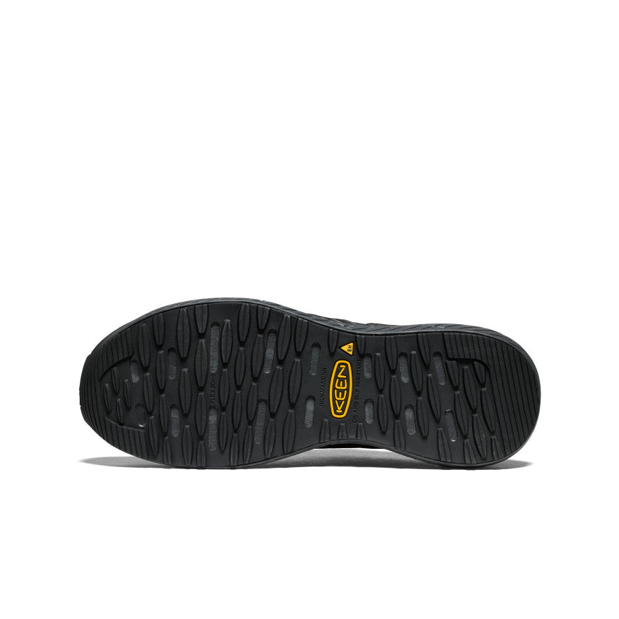 Keen Men's Speedworks Work Sneaker (Carbon Toe) | Black/Steel Grey