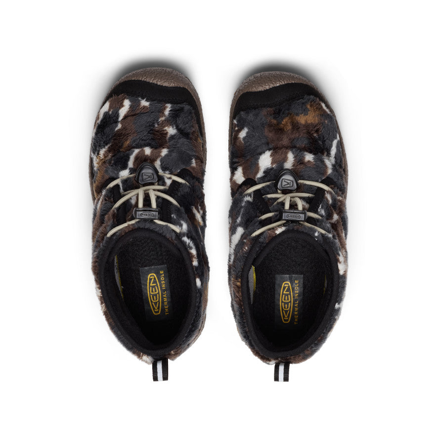 Keen Big Kids' Howser II Waterproof Chukka | Black/Star White