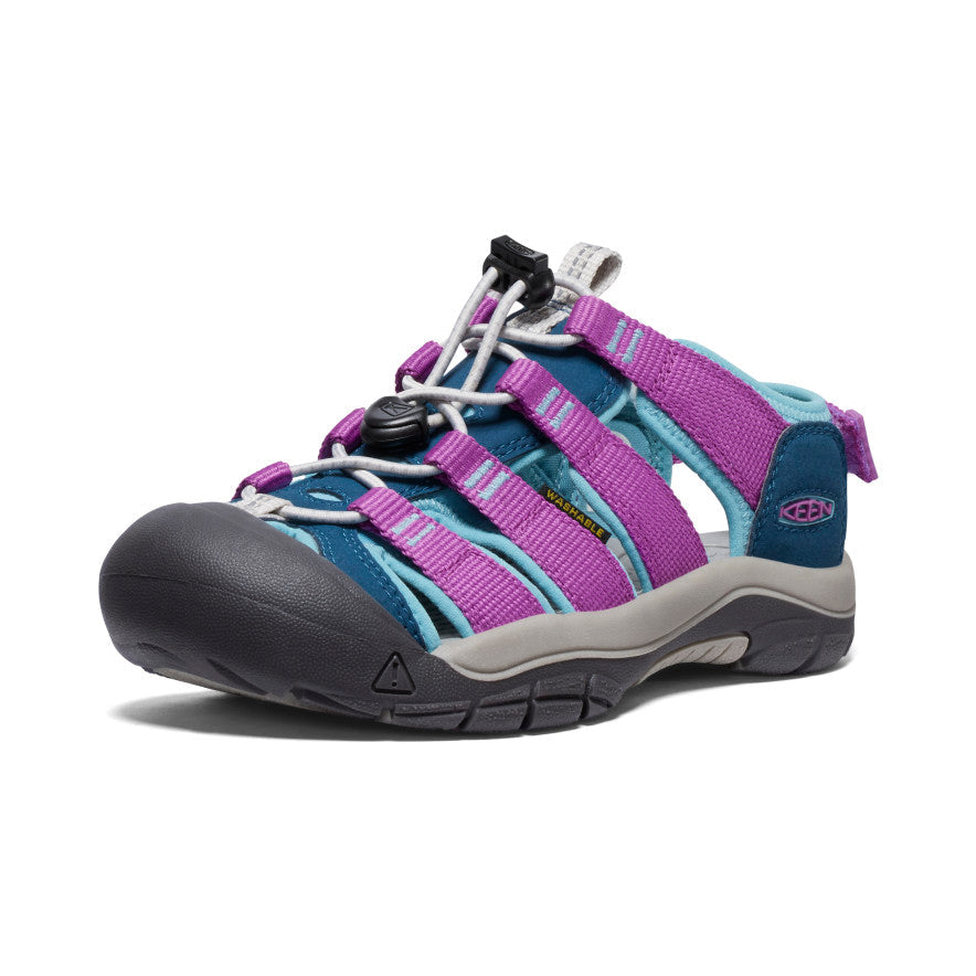 Keen Big Kids' Newport Boundless Sandal | Legion Blue/Willowherb