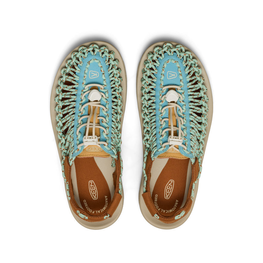 Keen Women's UNEEK Sneaker | Milky Blue/Roasted Pecan