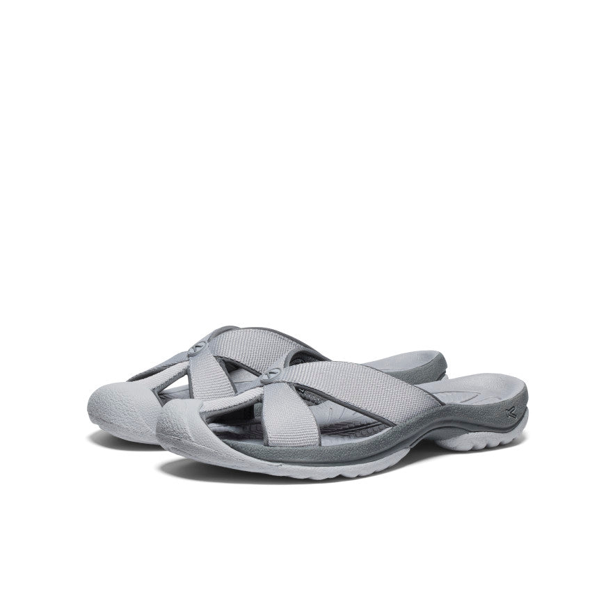 Keen Women's Bali Slide Sandal | Alloy/Steel Grey
