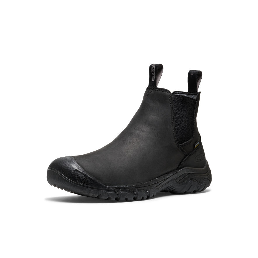 Keen Men's Anchorage IV Waterproof Boot | Black/Black