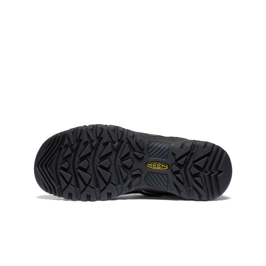 Keen Men's Targhee IV Wide Waterproof Hiking Shoe | Bison/Black