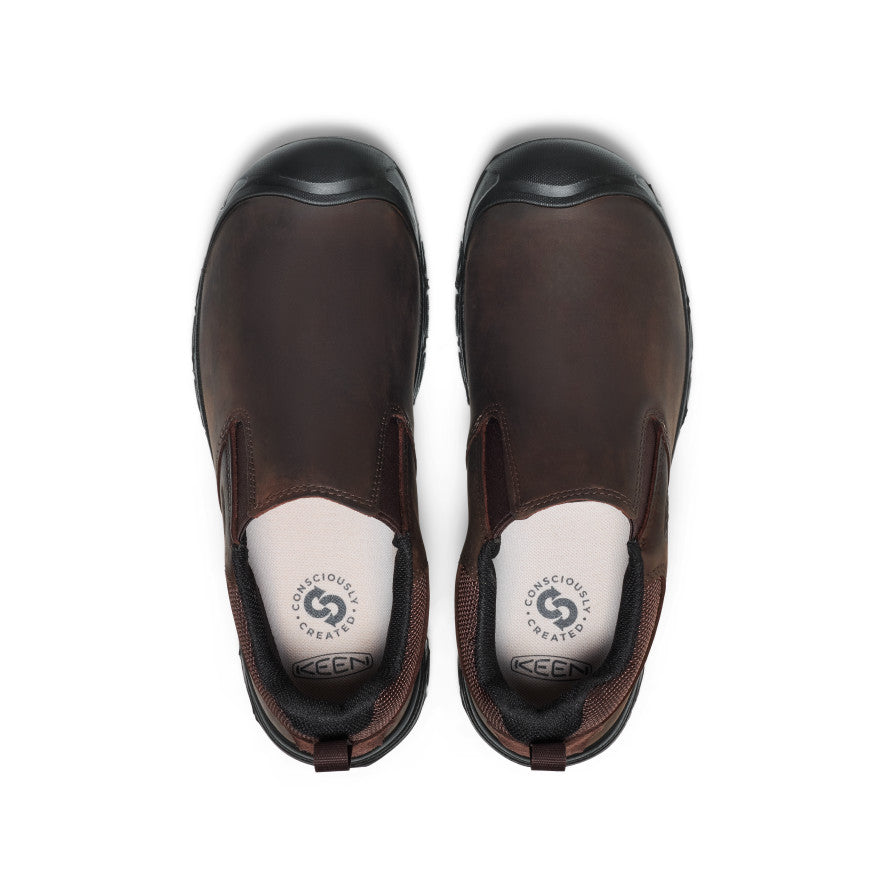 Keen Men's Targhee IV Wide Slip-On | Java/Black