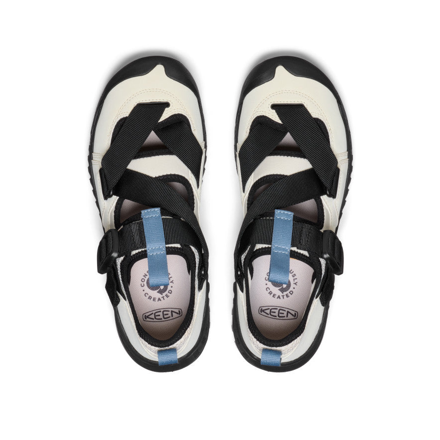Keen All Gender Hoodzerra Sandal | Silver Birch/Black