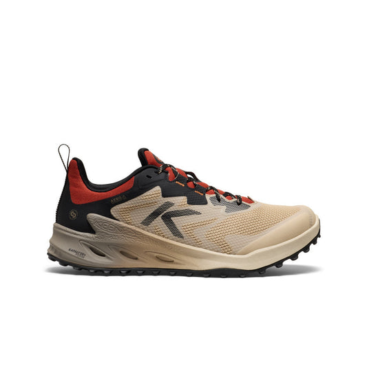 Keen Men's Zionic NXT Waterproof Hiking Shoe | Safari/Red Ochre
