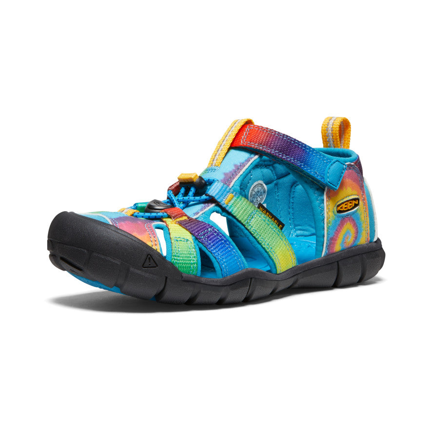 Keen Big Kids' Seacamp II CNX | Vivid Blue/Original Tie Dye