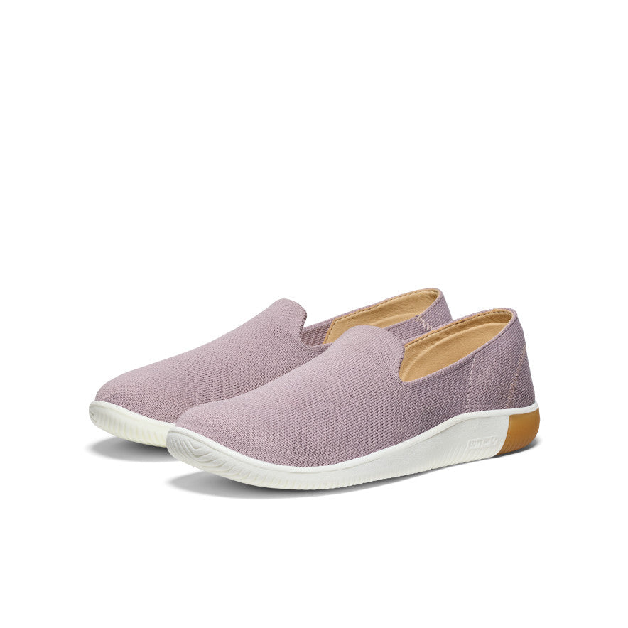 Keen Women's KNX Knit Slip-On | Toadstool/Cameo Rose