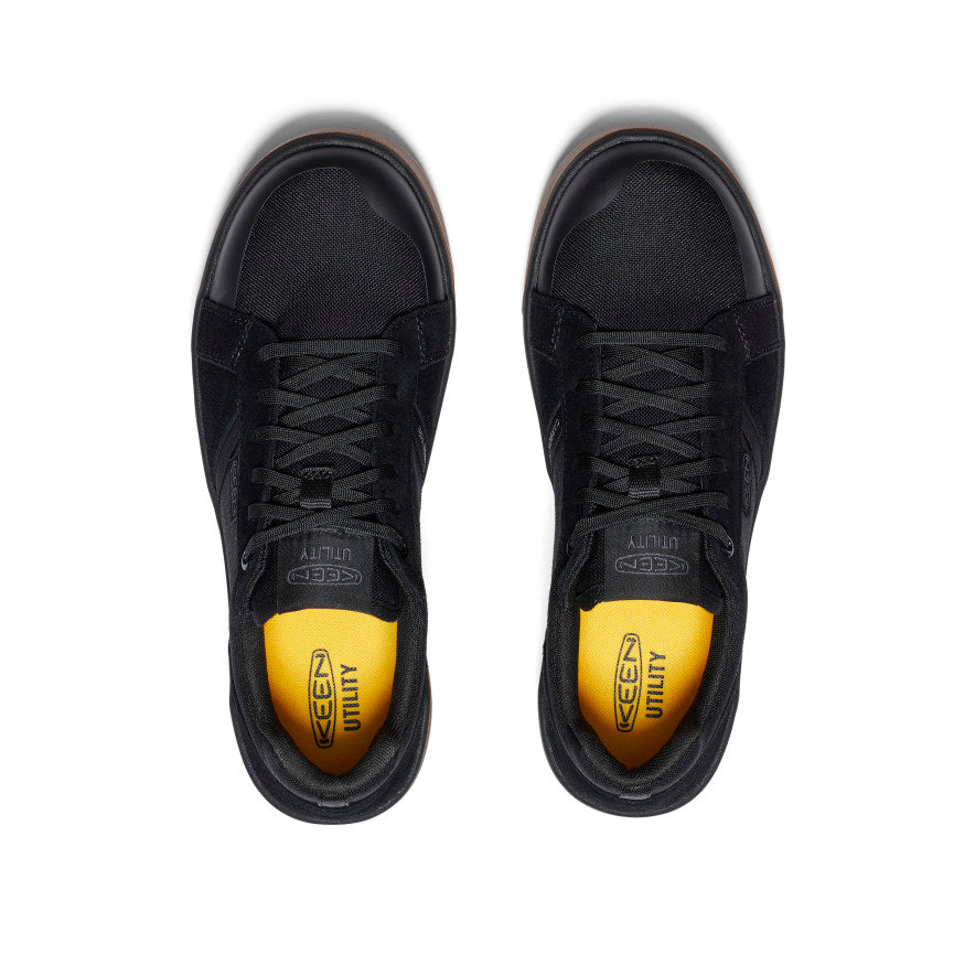 Keen Men's Kenton Work Shoe (Carbon Toe) | Black/Gum