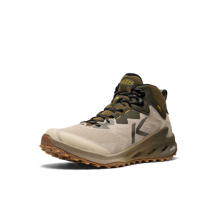 Keen Men's Zionic NXT Waterproof Hiking Boot | Brindle/Lemon Curry